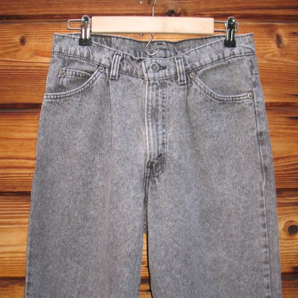 Vintage 80's  High Rise Acid Wash Mom Jeans - Picture 3 of 8